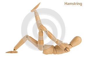 Hamstring stretch pose