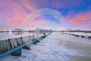 Han River Flip Gate Sunrise