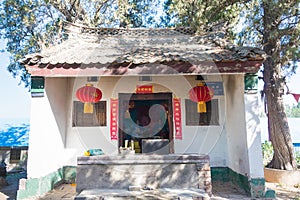 Han Xunshibalongzhong Temple. a famous historic site in Xuchang, Henan, China.