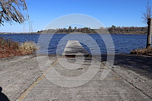 Hanahan boat landing with dock in South Carolina