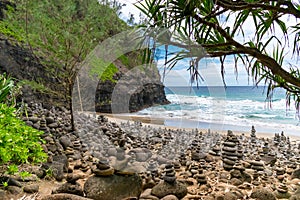 Hanakapiai beach - Kauai