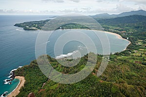 Hanalei Bay in Kauai photo