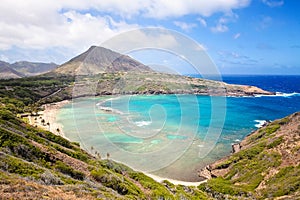 Hanauma Bay in Hawaii