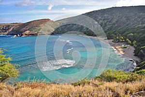 HANAUMA BAY IN OAHU, HAWAII photo