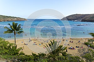 Hanauma bay view, hawaii photo