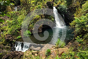 Hanawi Falls on Road to Hana