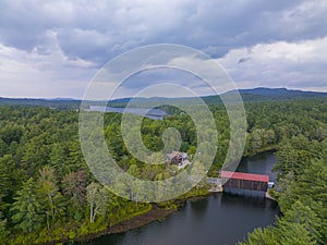 Hancock Greenfield Covered Bridge, Greenfield, NH, USA