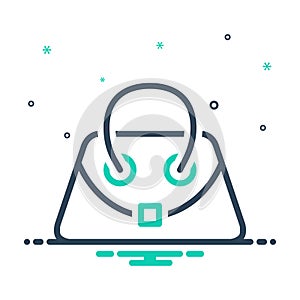 mix icon for Hand Bag, pouch and purse