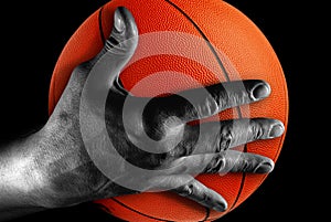 Hand with ball