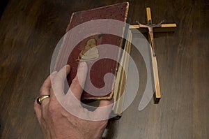 Hand & Bible