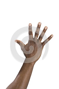 Hand of Black Man