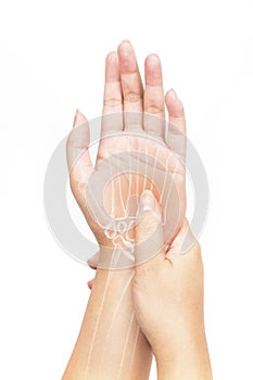 Hand bone pain