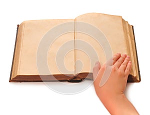 Hand and the book