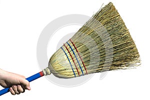 Hand with Broom