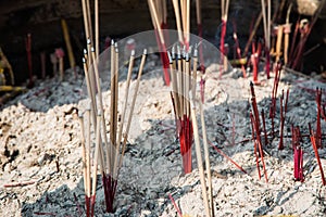 Hand burning incense