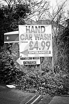 Hand car wash