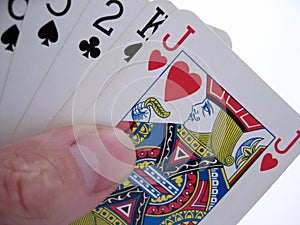 Hand of cards
