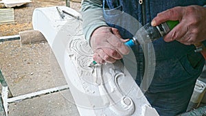 Hand carving