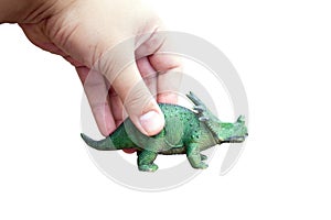 Hand catch dinosaur toy