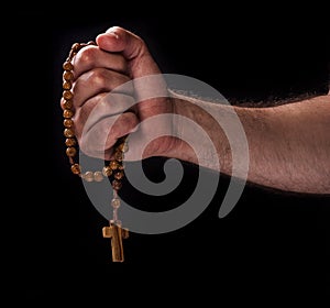 Hand with a chaplet