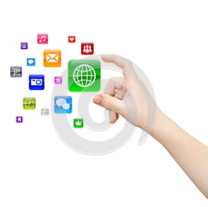 Hand choosing application