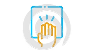 Hand Clapping Icon Animation