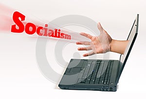 Socialism coming to get you photo