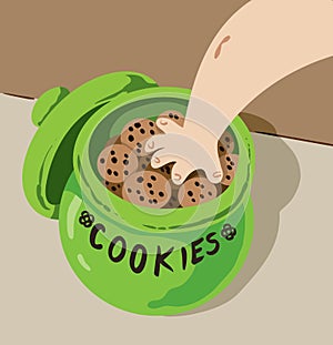 Hand in Cookie Jar