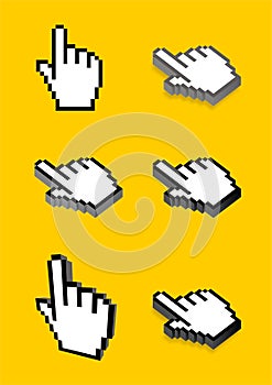 Hand cursor