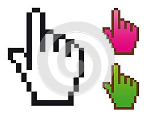 Hand cursor