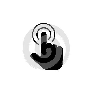 Hand cursor icon. cursor vector. hand cursor icon clik
