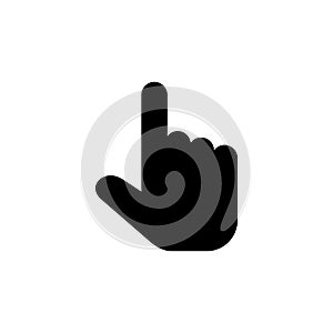 Hand cursor icon. cursor vector. hand cursor icon clik