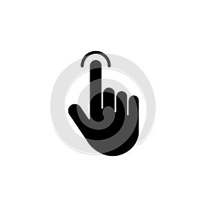 Hand cursor icon. cursor vector. hand cursor icon clik