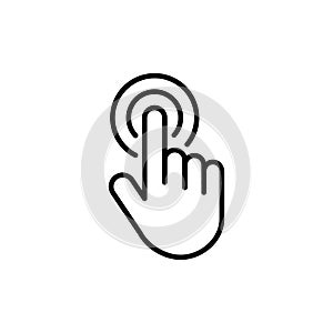 Hand cursor icon. cursor vector. hand cursor icon clik