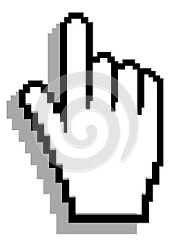 hand cursor symbol