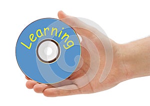 Hand with disk Learning