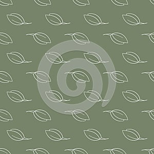 Hand drawing summer decoration of green painting palm foliage or plants and vintage garden flowers. Trendy seamless vector design