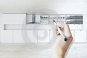 Kitchen project concept