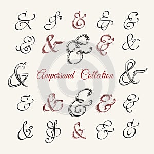 Hand drawn Ampersand Collection