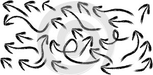 Hand Drawn Arrow Collection for Direction Navigation and Guidance