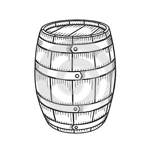 Hand drawn barrel