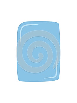 Hand Drawn Blue Organic Rectangle Frame