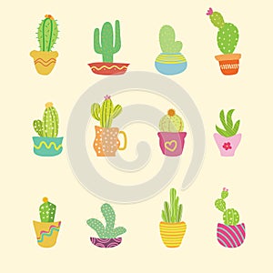 Hand drawn Cactus icon