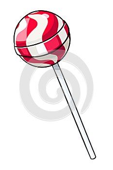 Hand drawn Cartoon Lollipop illustration