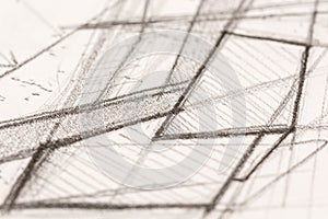 Hand Drawn Crayon Hachure