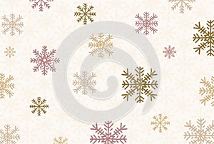 Christmas new year icon snowflake Pattern Hand Drawn card Background photo