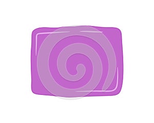 Hand Drawn Fluid Rectangle Patch Frame