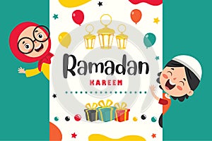Hand Drawn Illustration For Ramadan Kareem And Islamic Culture