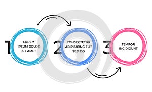 Hand Drawn Infographics - 3 Elements