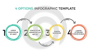 Hand Drawn Infographics - 4 Elements